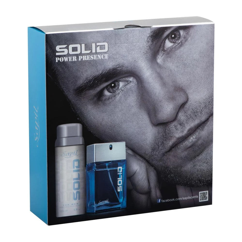 Sapil Solid Blue Gift Set