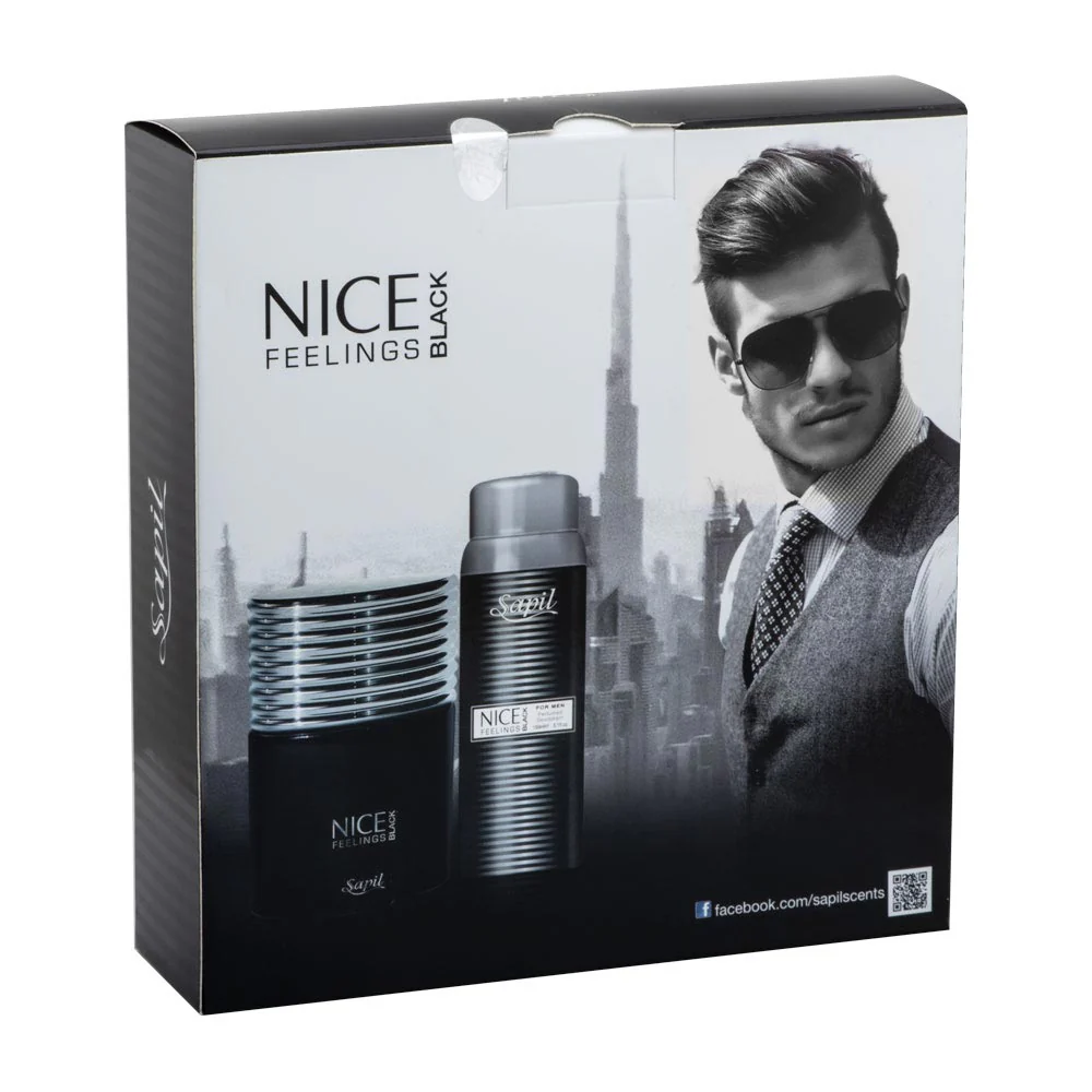 Sapil Nice Feelings Black Gift Set