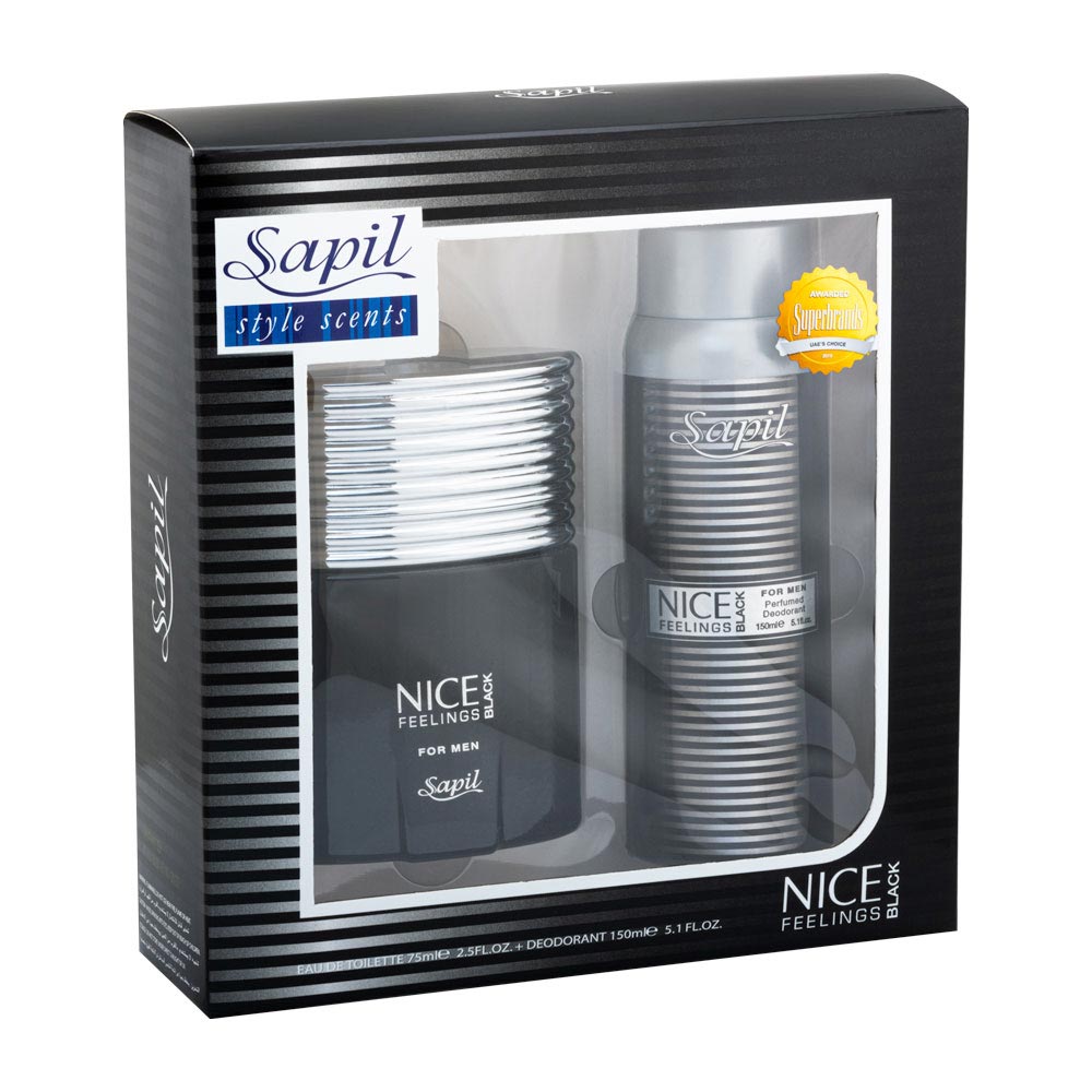 Sapil Nice Feelings Black Gift Set