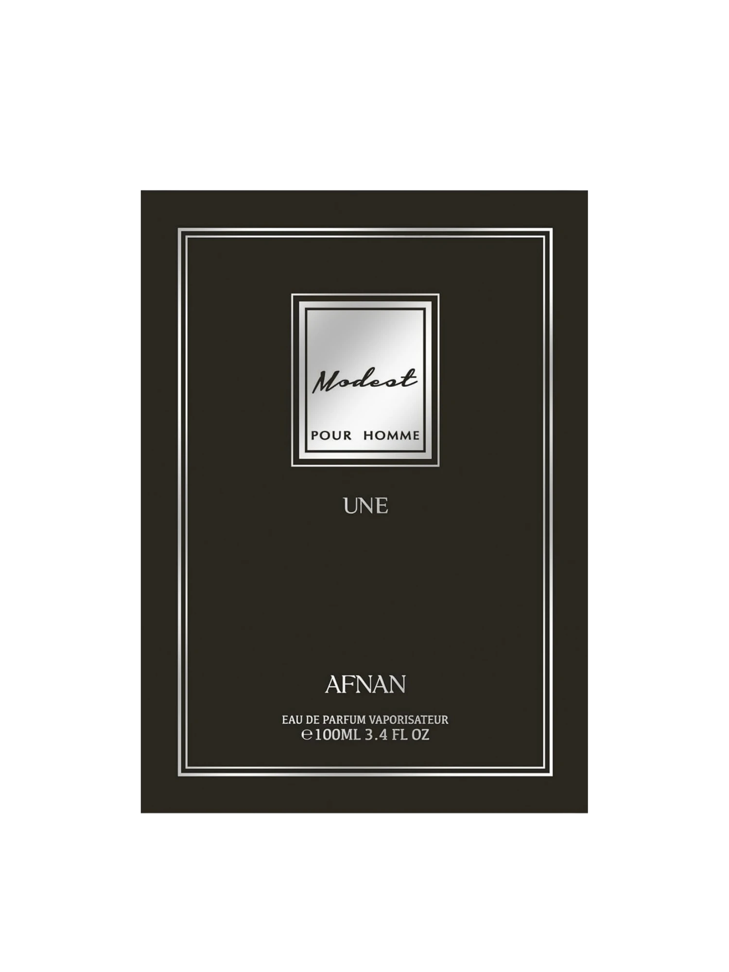 Afnan Modest Pour Homme Une Eau De Parfum 100ml