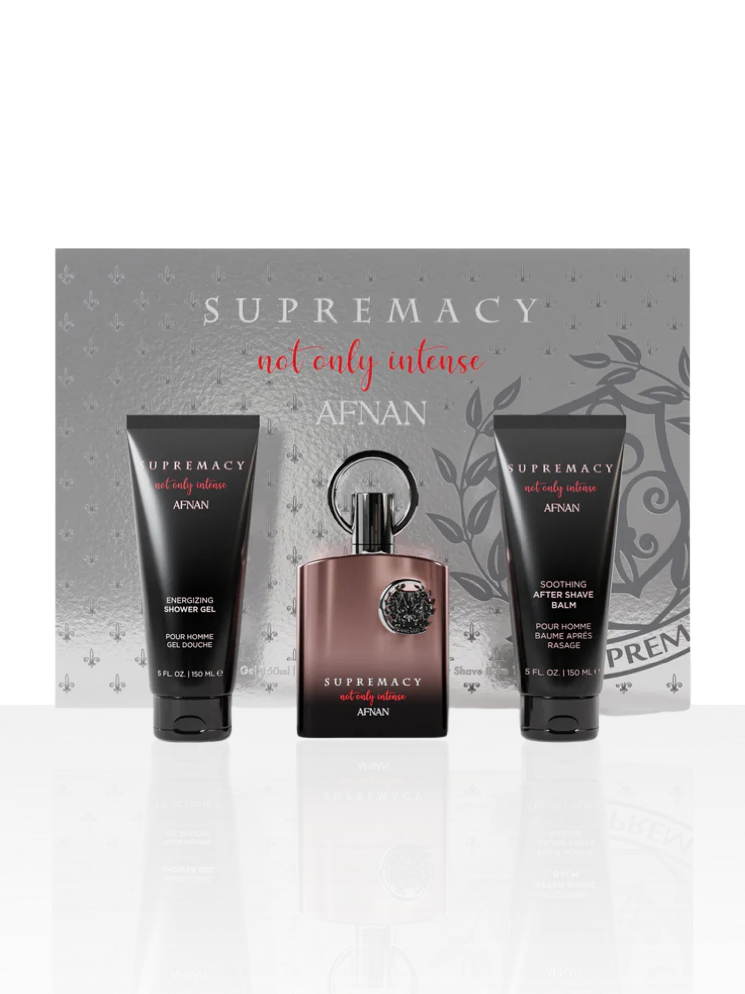 Afnan Supremacy Not Only Intense Gift Set (EDP 100ml + Shower Gel 150ml + After Shave 150ml)