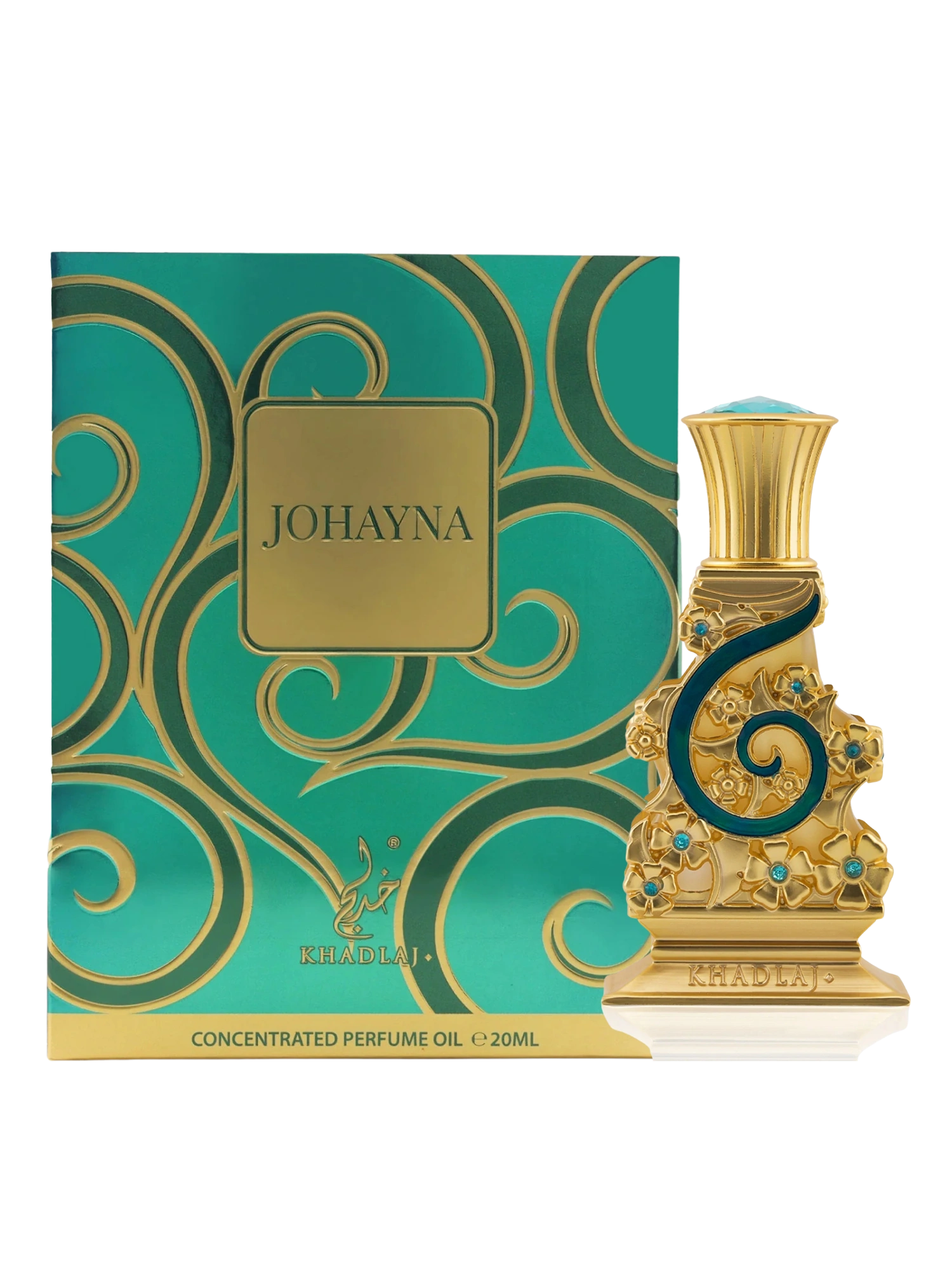 Khadlaj Johayna Green Concentrated Perfume Oil 20ml