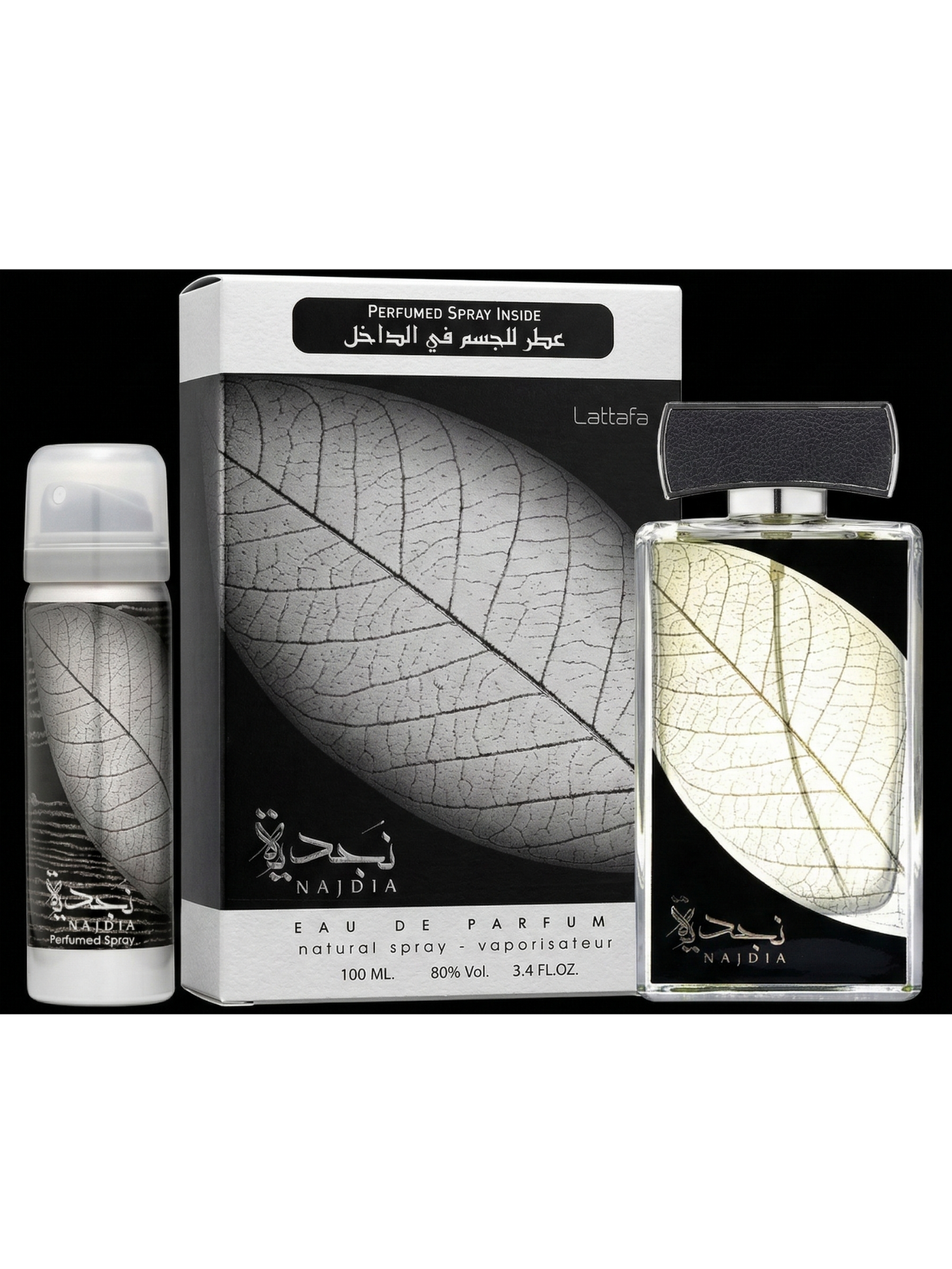 Lattafa Najdia Gift Set (EDP 100ml + Deodorant)