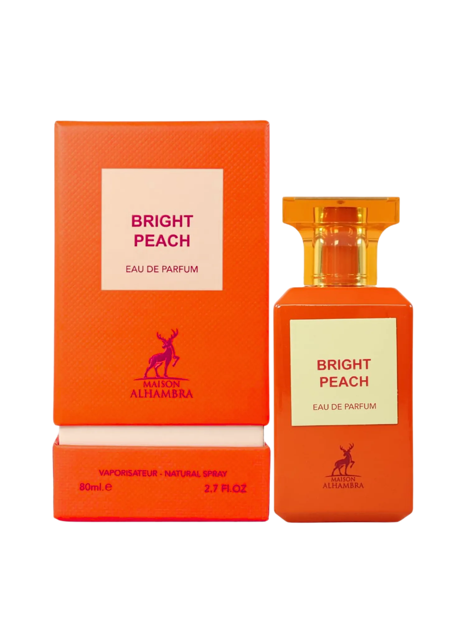 Maison Alhambra Bright Peach Eau De Parfum 80ml