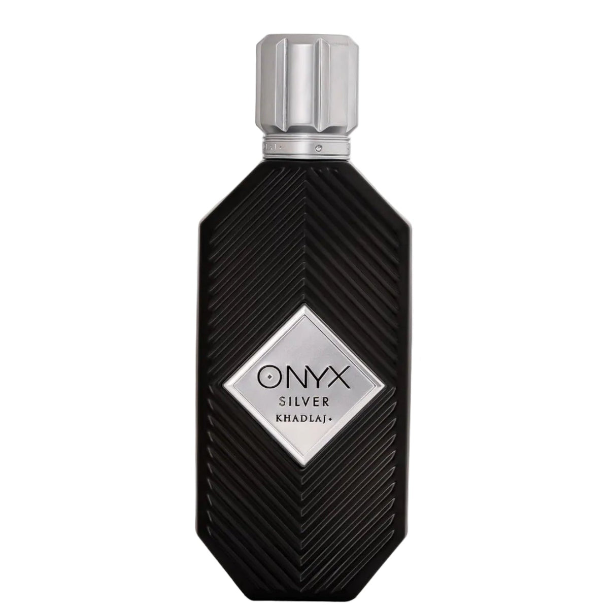 Khadlaj Onyx Silver Eau De Parfum 100ml bottle