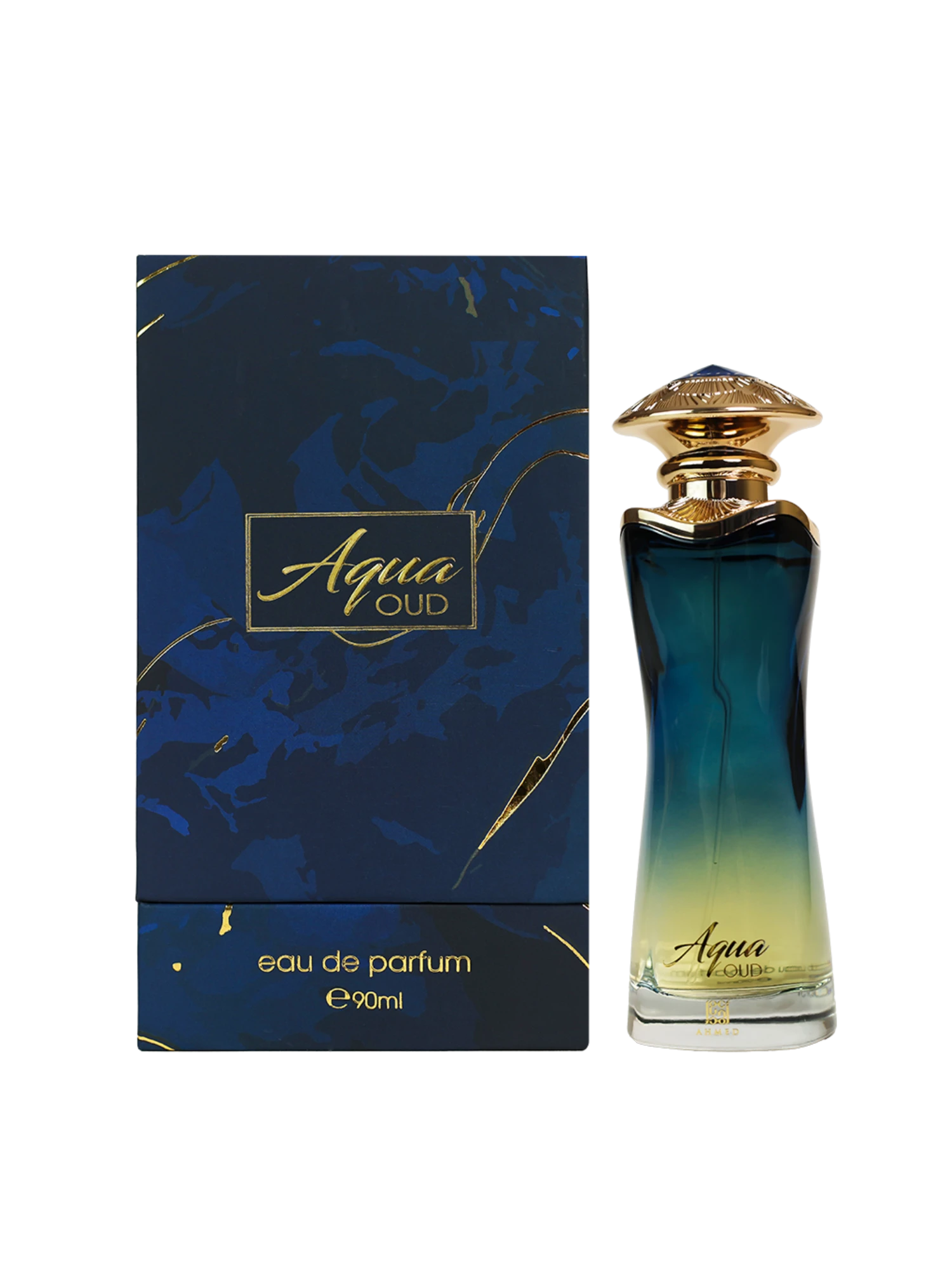 Ahmed Al Maghribi Aqua Oud Eau De Parfum 90ml