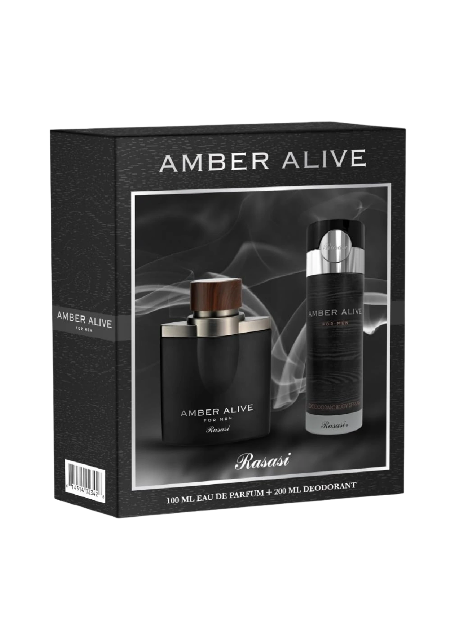 Rasasi Alive Men Gift Set (EDP 100 ml + Deodorant 200 ml)