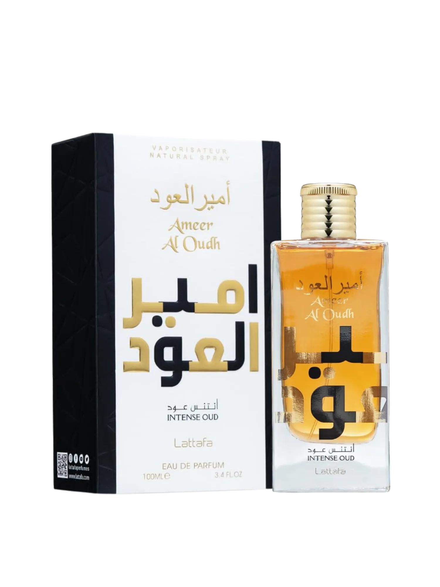 Lattafa Ameer Al Oud Intense Eau De Parfum 100ml