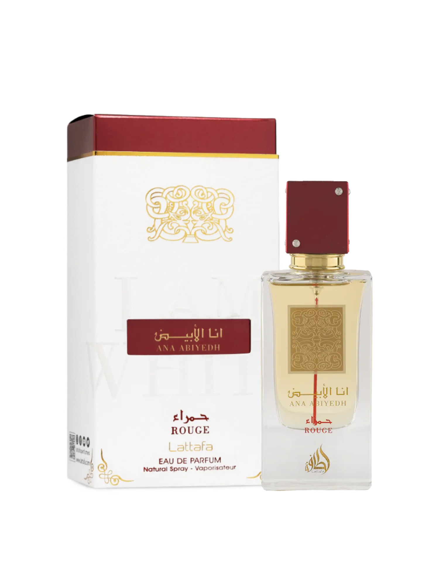 Lattafa Ana Abiyedh Rouge Eau De Parfum 60ml