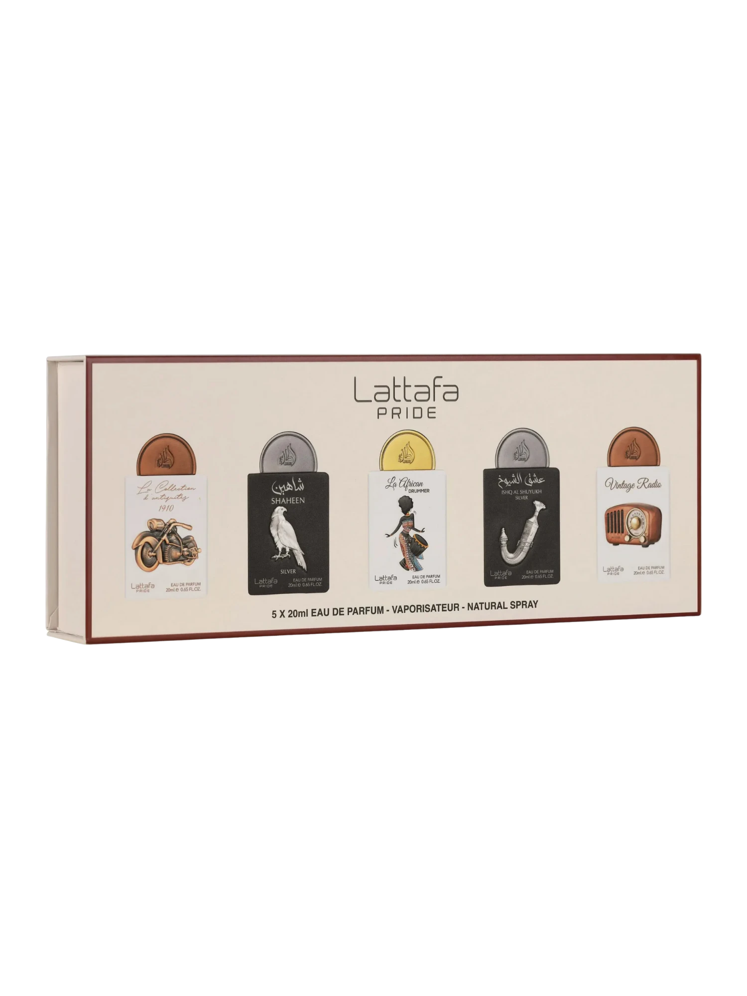 Lattafa Pride GiftSet Collection No.5 (5 x 20ml)