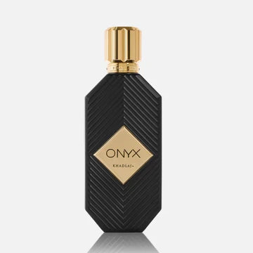 Khadlaj Onyx Gold Eau De Parfum 100ml bottle