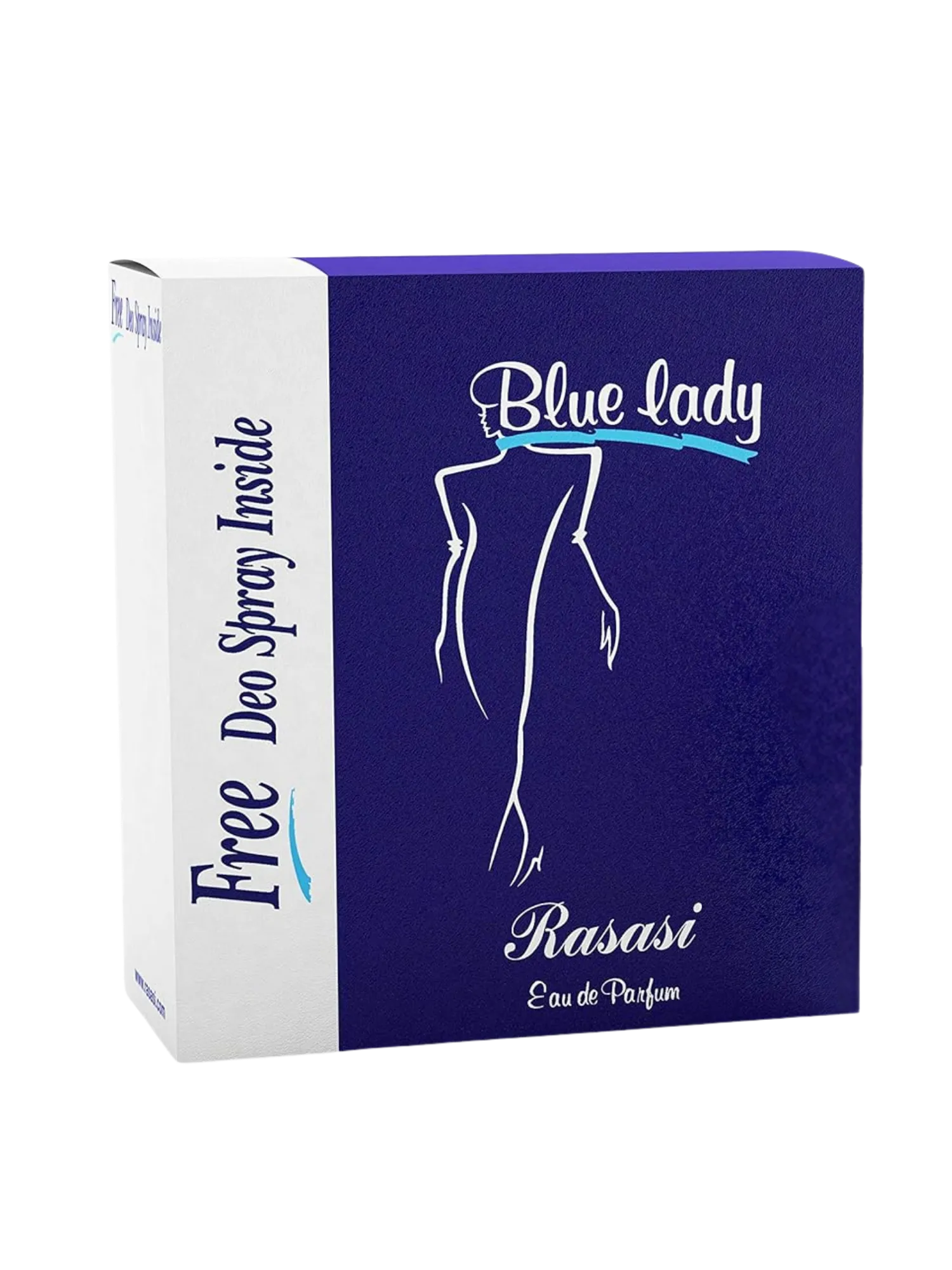 Rasasi Blue Lady Eau De Parfum 40ml + Deodorant 50ml