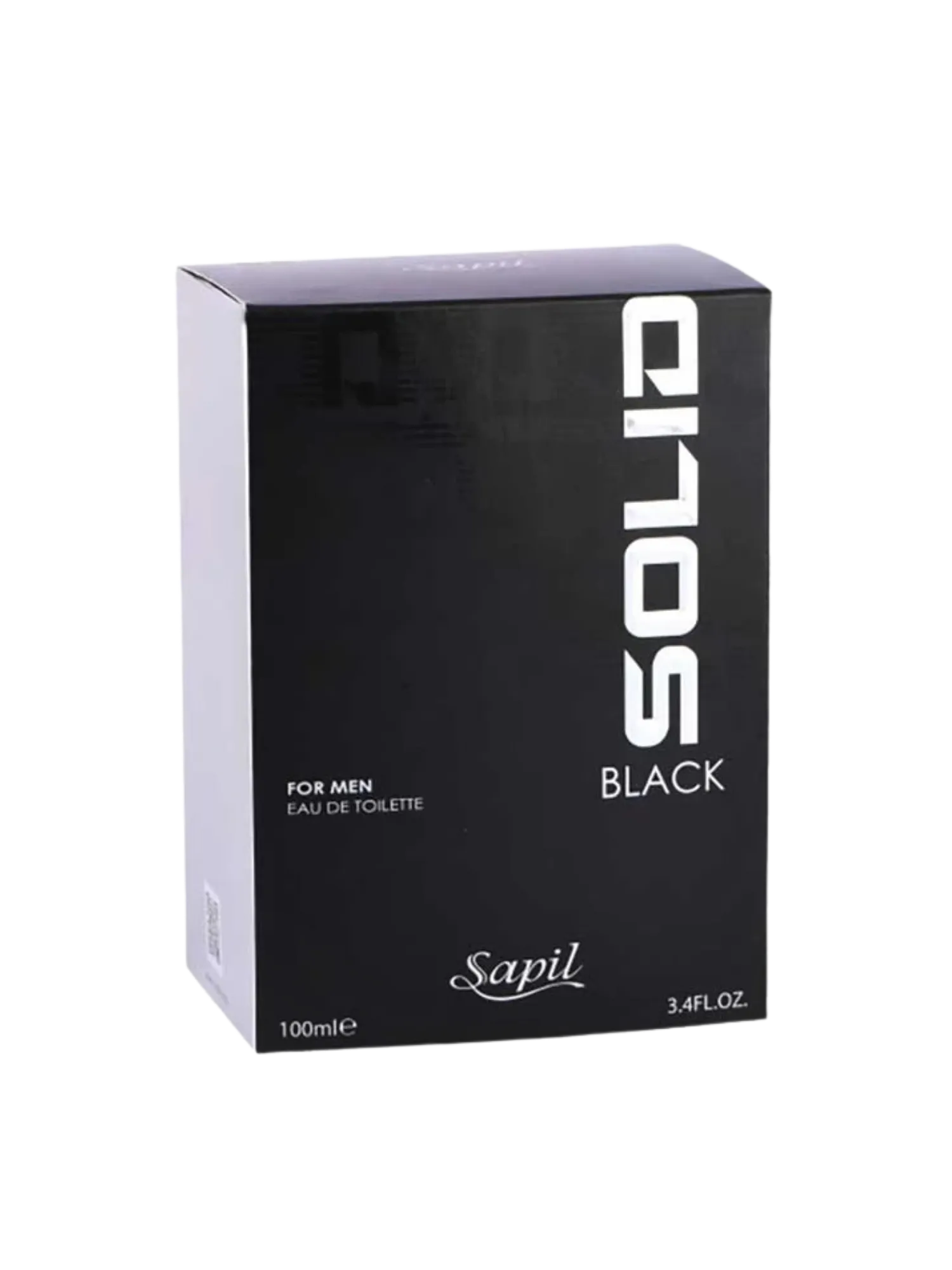 Sapil Solid Black Eau De Toilette 100ml