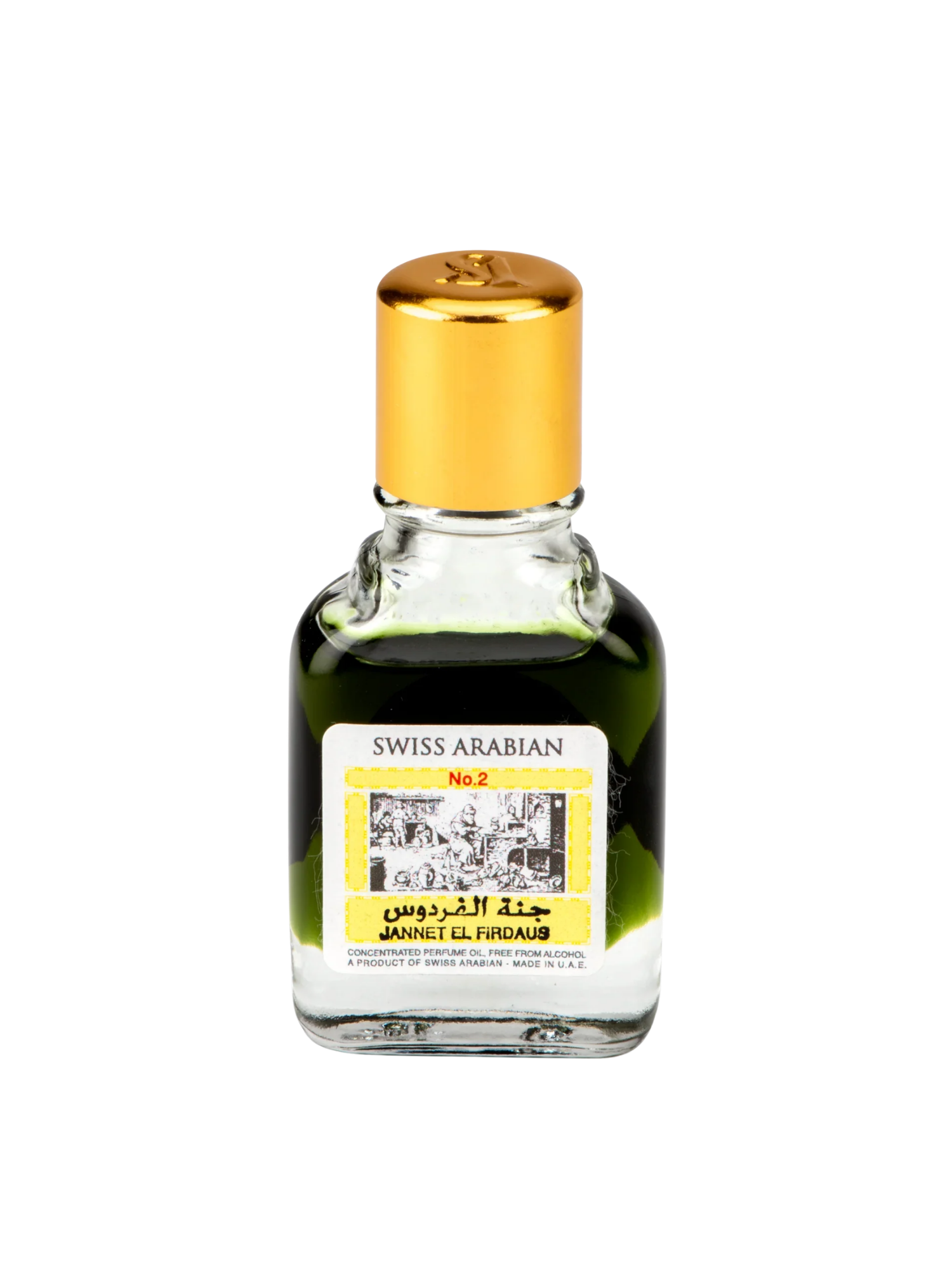 Swiss Arabian Jannet El Firdaus Green Attar (6ml)