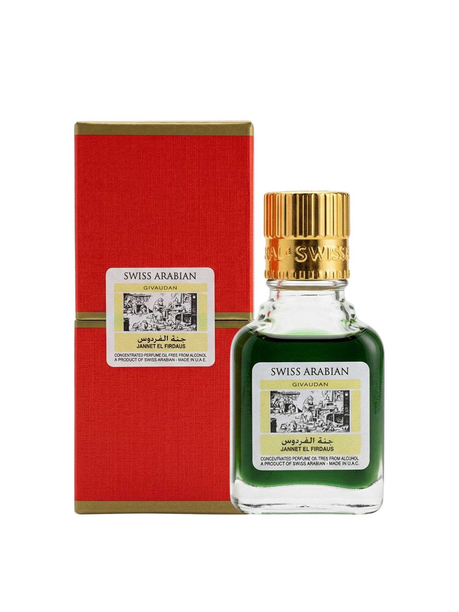 Swiss Arabian Jannet El Firdaus Red Attar (9ml)